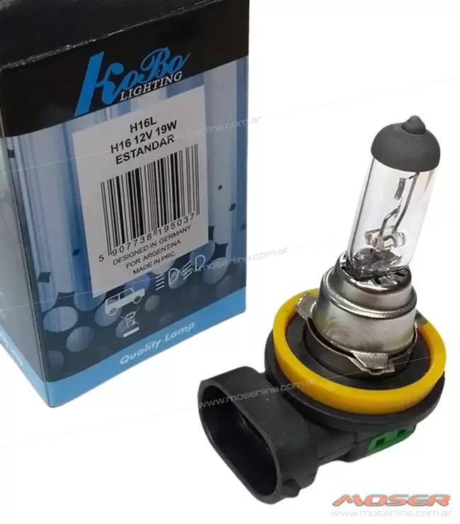 Lampara H16 12v 19w - Honda, Toyota