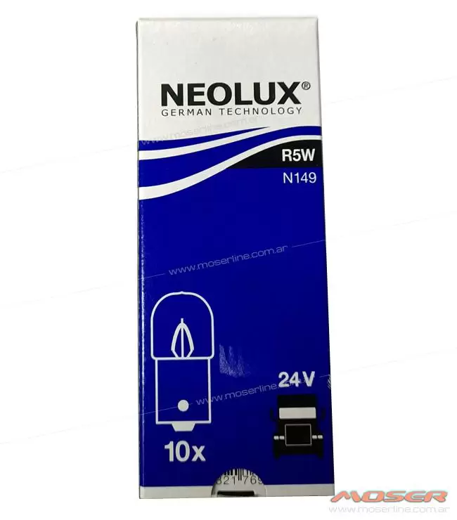Lampara R5W 24v 5w