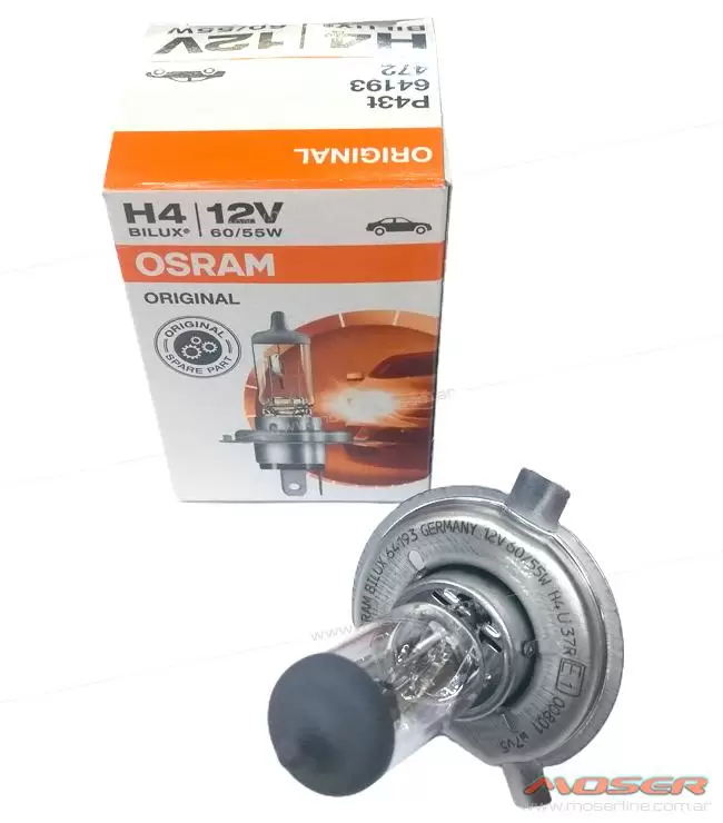 Lampara H4 12v 60/55w Osram