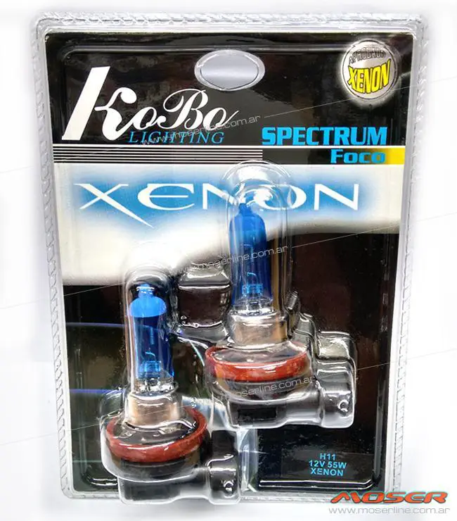 Lamparas H11 12v 55w Kobo Blue