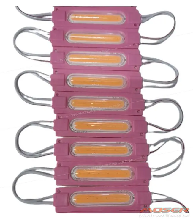 Modulo de LED COB Rosa 12v
