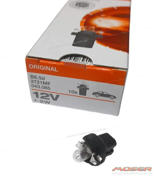 Caja X 10 Lamparas Circuito Impreso 2721mf 12v 1.2w