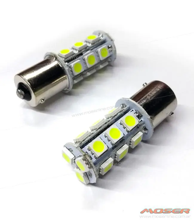 Led 1 Polo 18 SMD 12v / Especial Lampara de Retroceso