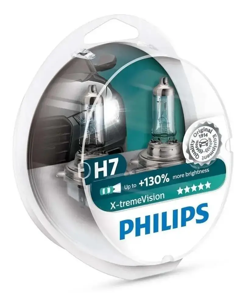 Kit Philips X-tremeVision H7 (+130% Luz) - Máximo Rendimiento