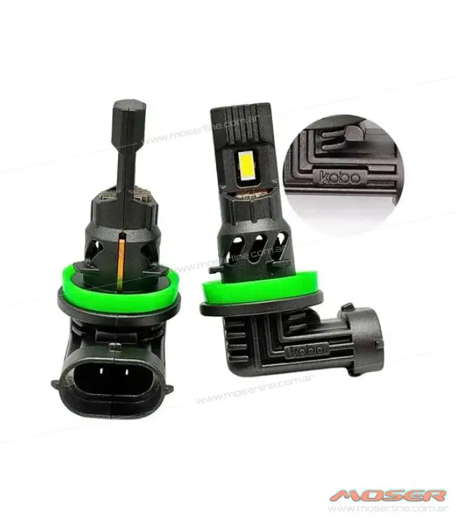 Kit Cree Led Kobo KB4 H11 12v 30w Chip Csp Canbus All In One