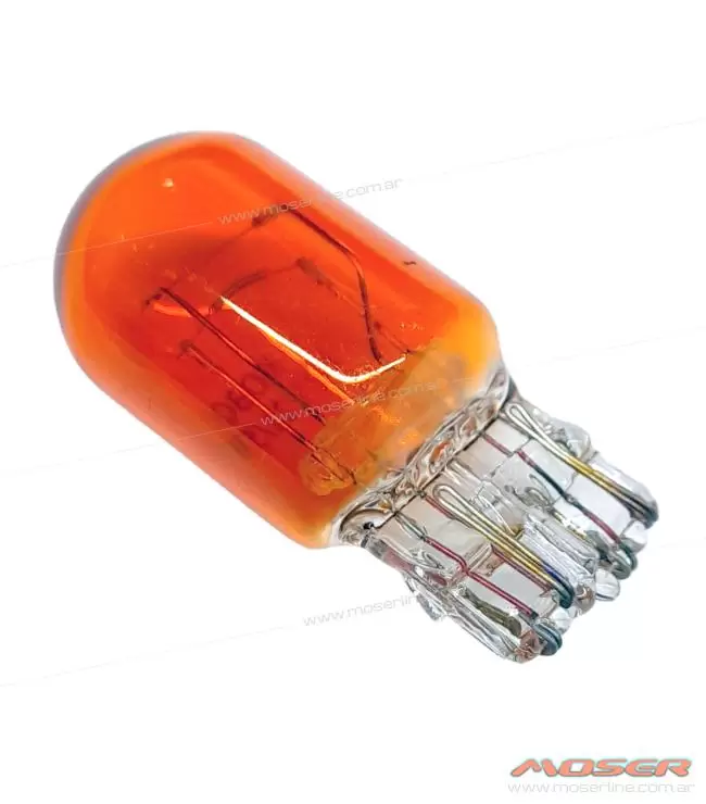 Lampara Culote Grande 12066 T20 Ambar 21/5w 2 Polos