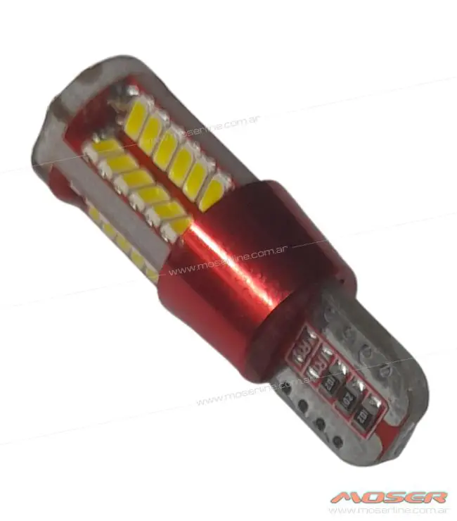 Led T10 Canbus 12V Blanco 57 SMD