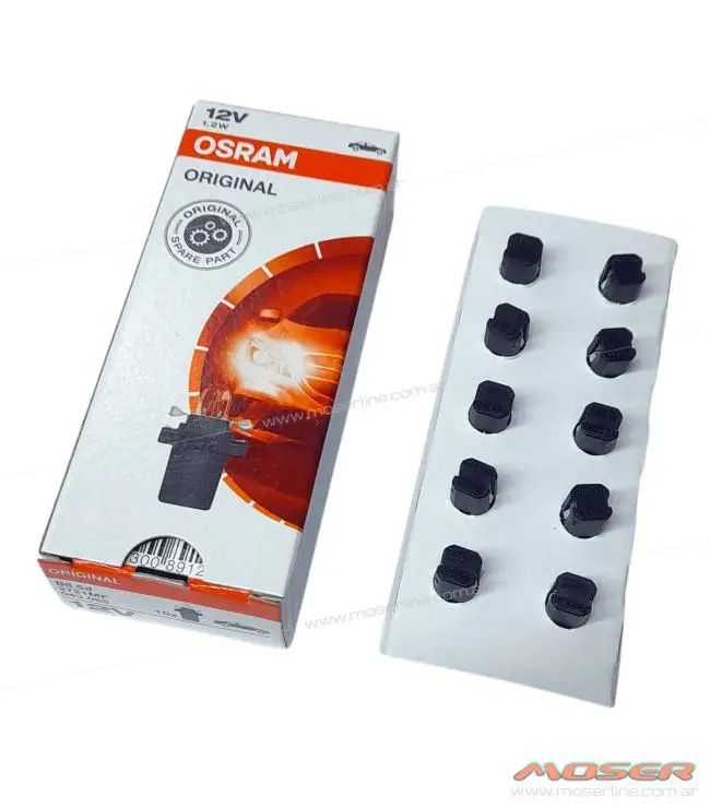 Caja X 10 Lamparas Circuito Impreso 2721mf 12v 1.2w