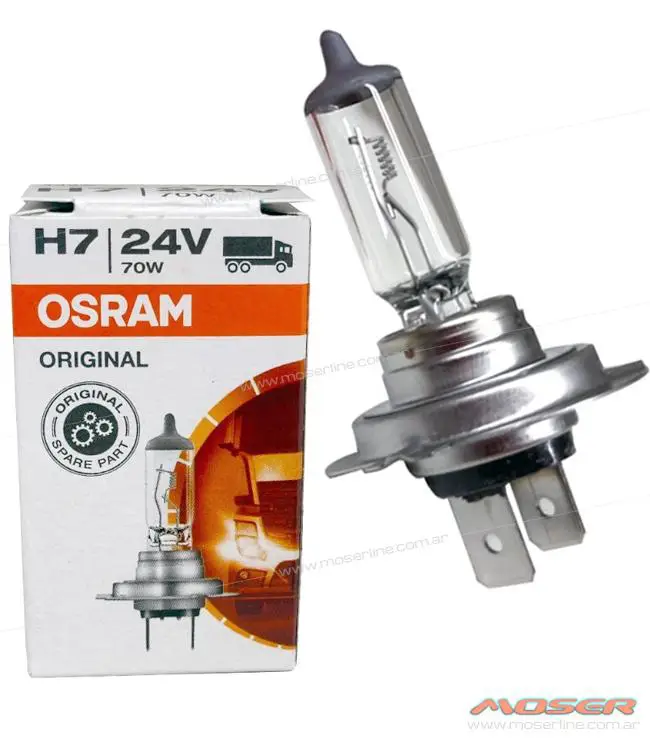 Lampara Osram H7 24v 70w