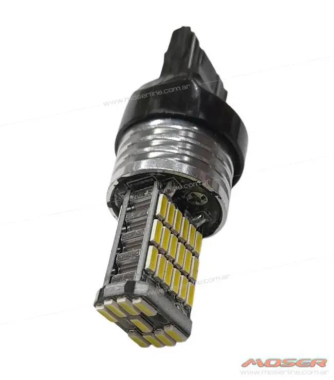 Led T20 Luz Diurna ( 2 Polos ) 45SMD 7443 CAN BUS