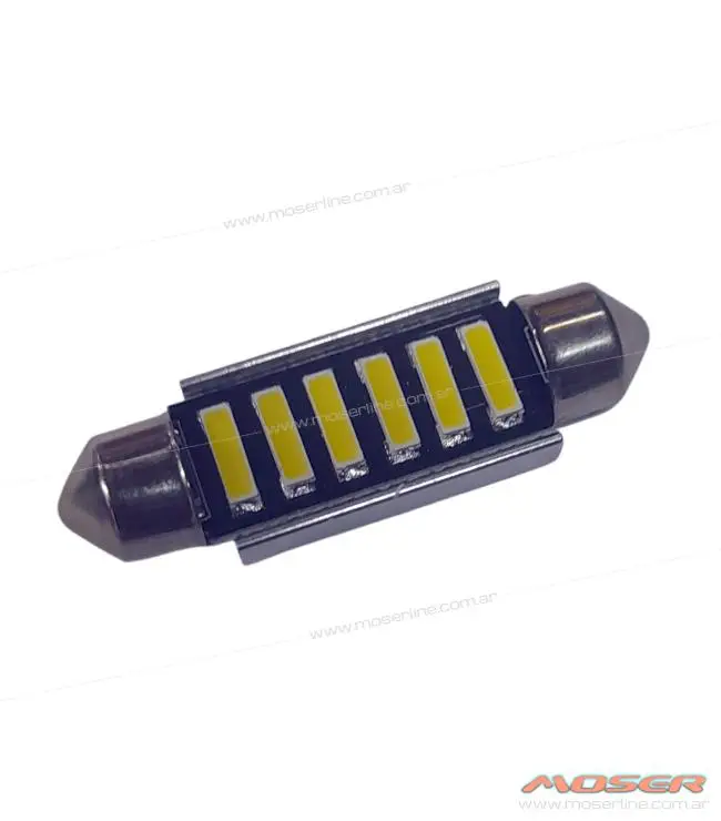 Led Tubular Super Can Bus 12v 41mm Tipo Festoon