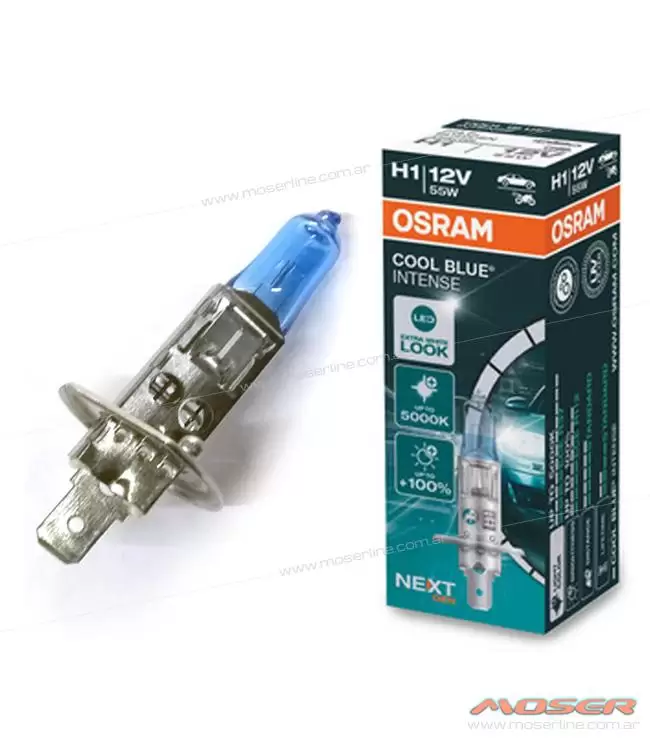 Lampara H1 Cool Blue Intense Next Gen 12V 55W 5000K - 64150 CBN