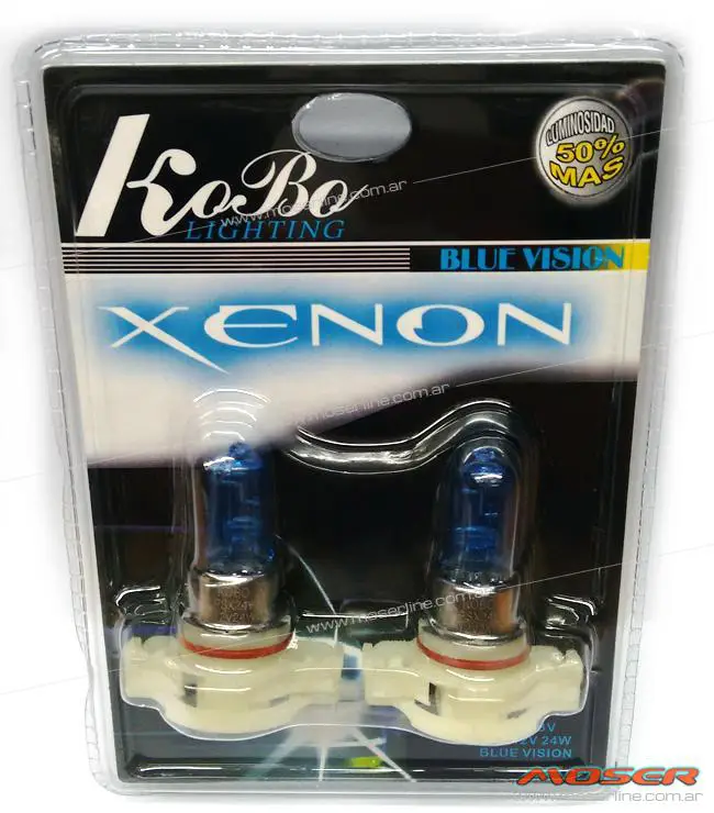 Lamparas PSX24 12v 24w H16 Kobo Blue