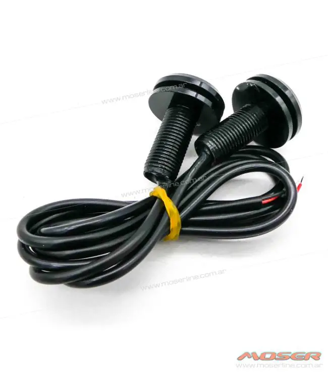 Juego Luz led ojo de águila, led blanco lupa 12v 9w