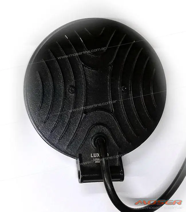 Faro de Led Redondo 12v 27w 9 Led Extra Chato 102 mm x 15 mm