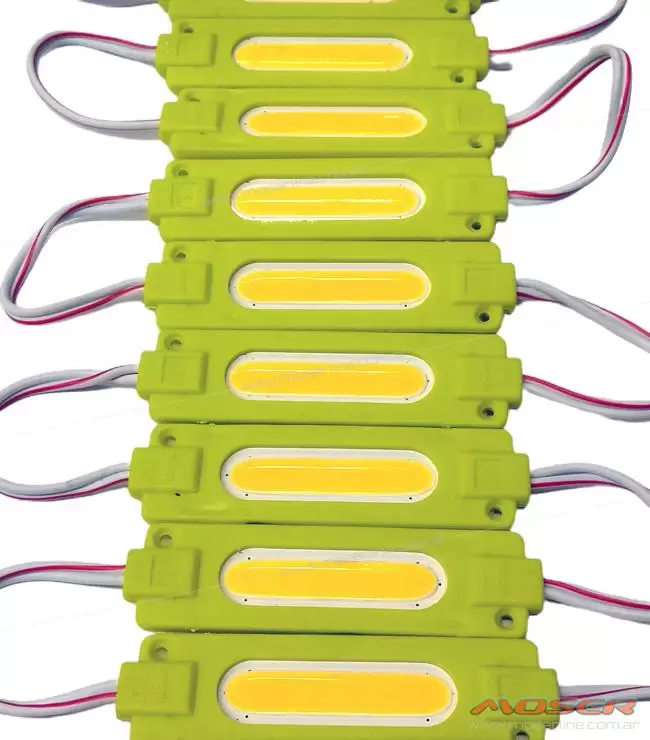 Modulo de LED COB Ambar 12v