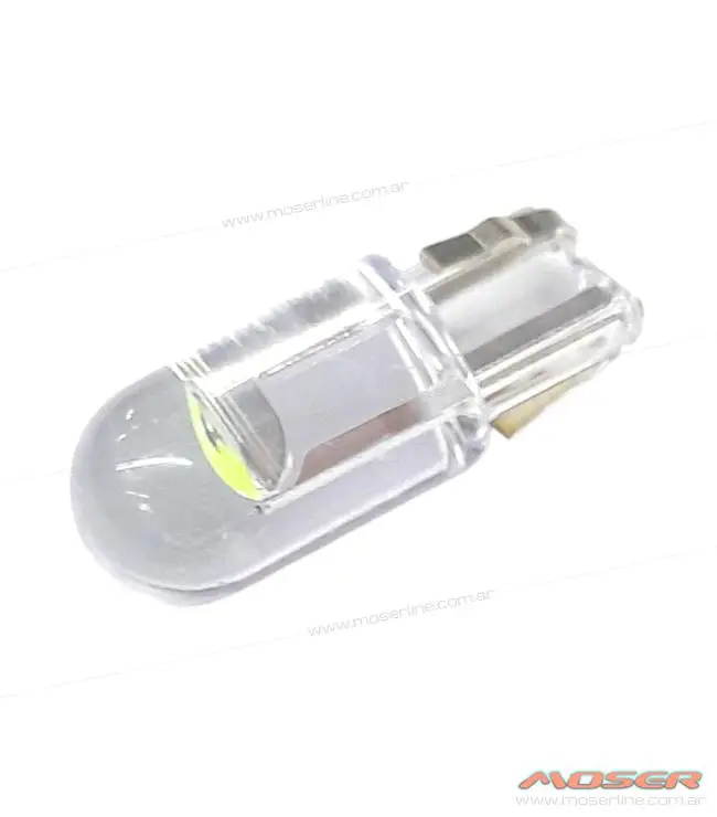 Led T10 W5W 12v Verde Posicion Led Cristal