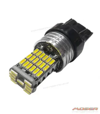 Led T20 Luz Diurna ( 2 Polos ) 45SMD 7443 CAN BUS
