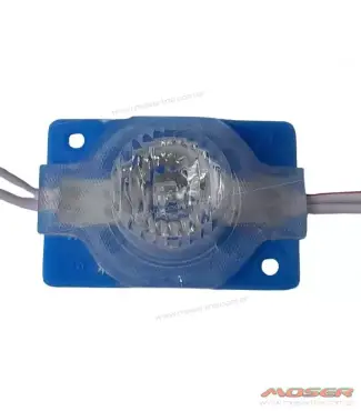 Modulo Led SMD Con Lupa Autoadhesivo Azul 12v 4,5cm X 3cm