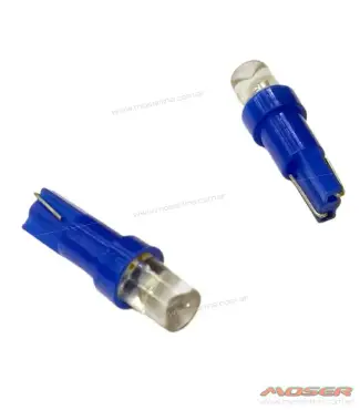 Led T5 Piojito Comun Azul