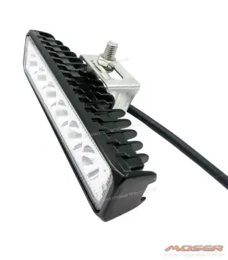 Faro Led Rectangular Carcaza Aluminio 6 LEDS 18w 9-36v