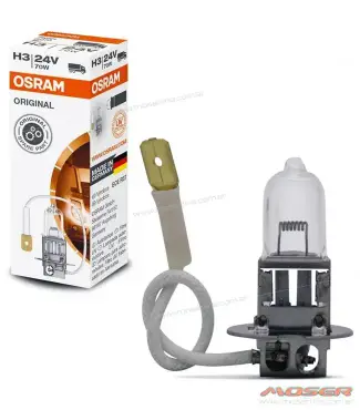 Lampara Osram H3 24v 70w
