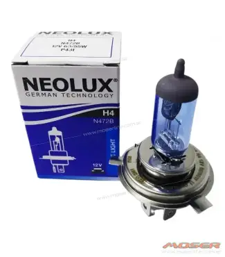 Lampara H4 12v 60/55w Neolux Blue Light