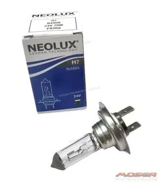 Lampara NeoLux H7 24v 70w