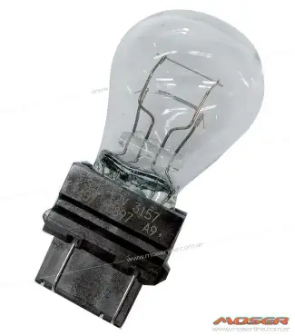 Lampara 3157 Culote Plástico 2 Filamentos