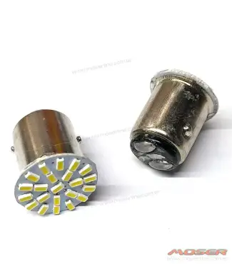 Led 2 Polos 22 LED SMD 2835 Blanco 12V
