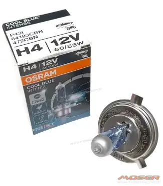 Lampara H4 Cool Blue Intense NEXT GEN 12V 60/55W 5000K - 64193 CBN