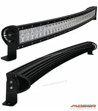 Barra de led 80cm curva, 60 LED 180W 12/24v